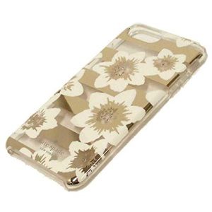 Kate Spade Gold Floral iPhone X and Xs phone case